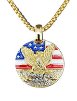 pendentif drapeau americain