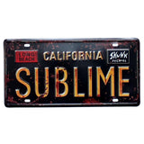 plaque california sublime