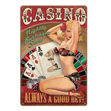 plaque pin up roulette- casino