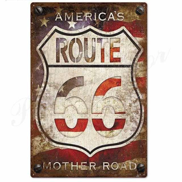 plaque america s mother road