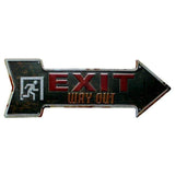 plaque exit way out