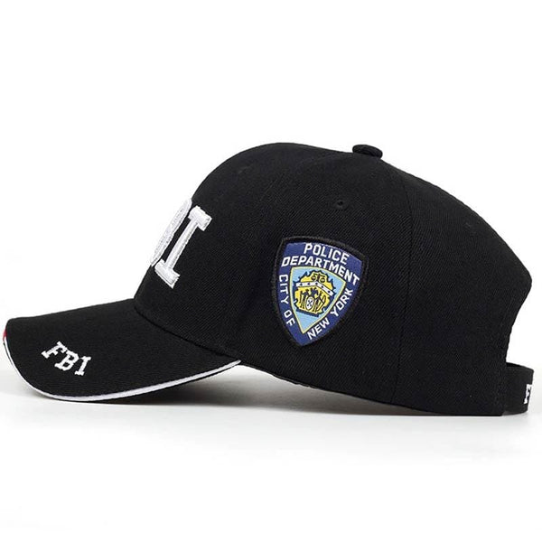 profil casquette federal bureau investigation