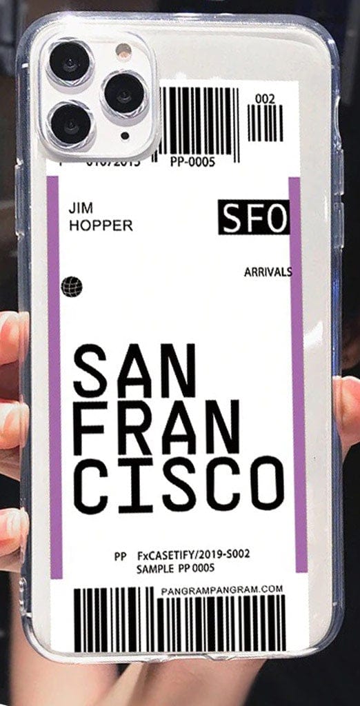 protection tel billet avion San Francisco