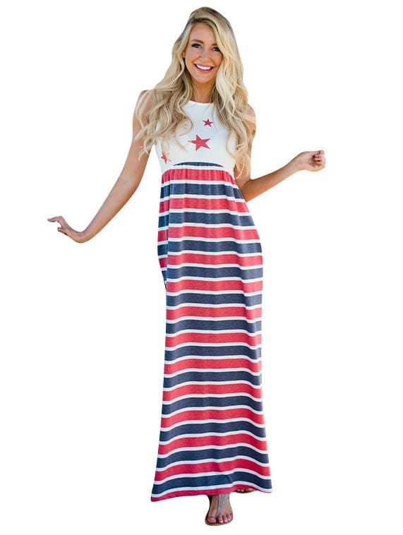 robe americaine sans manche