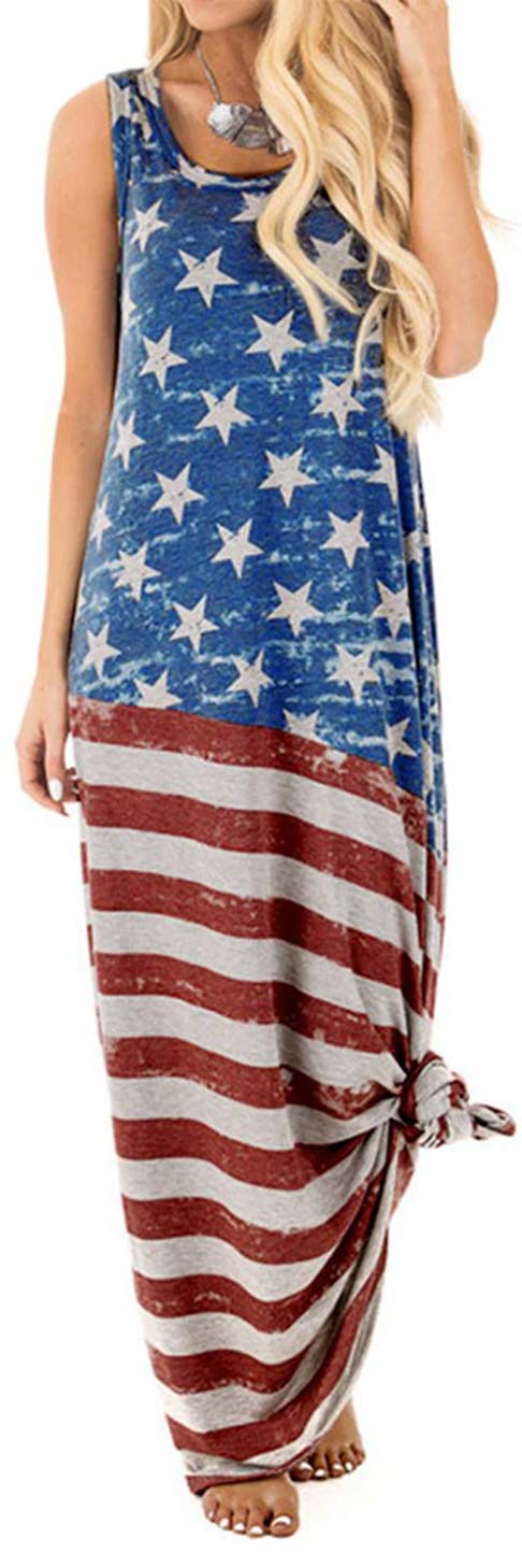 robe ample style amerique