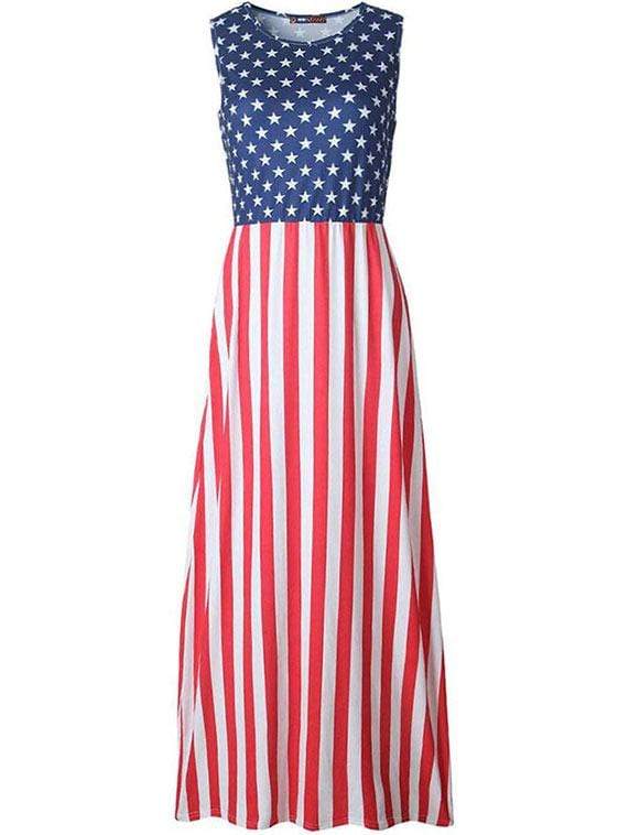 robe drapeau usa