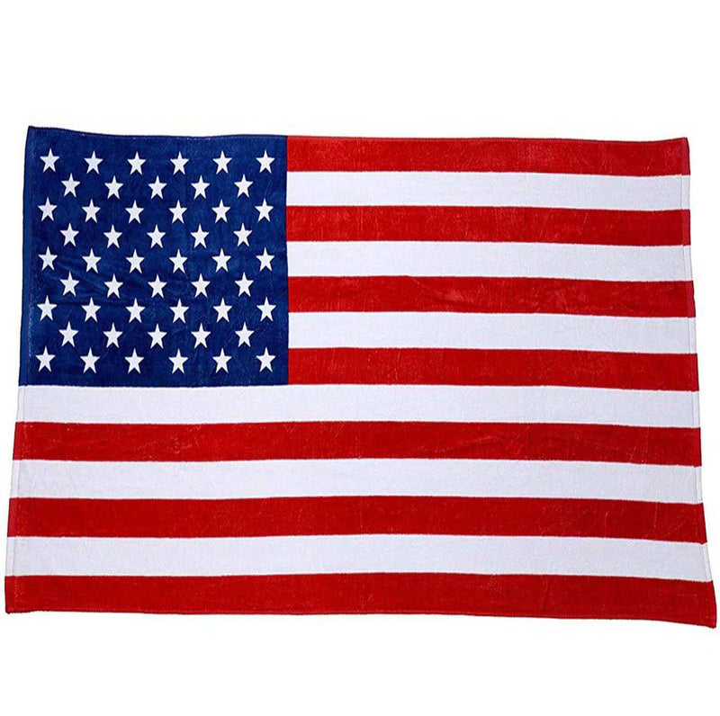 serviette de plage drapeau américain