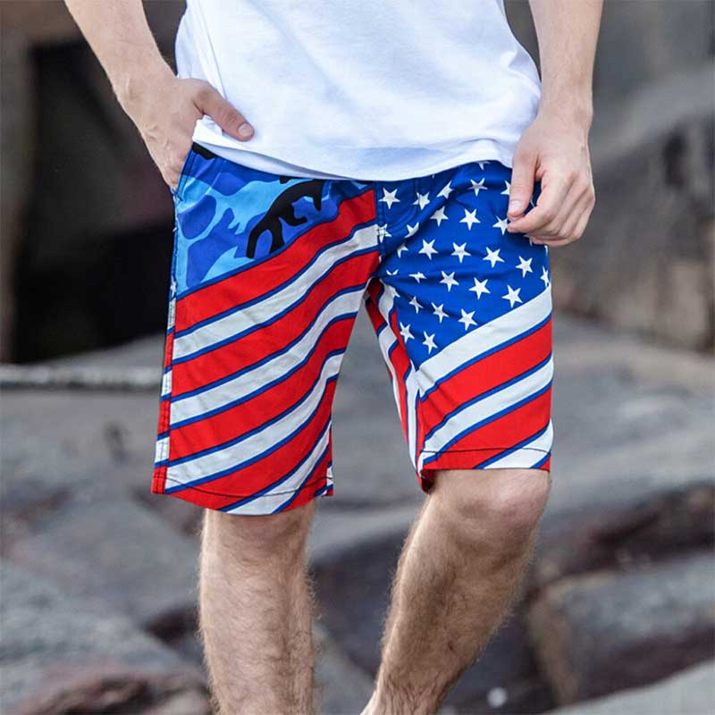 short long camouflage motif usa