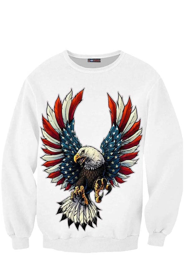 Sweat Aigle Americain Homme USA LEGENDE