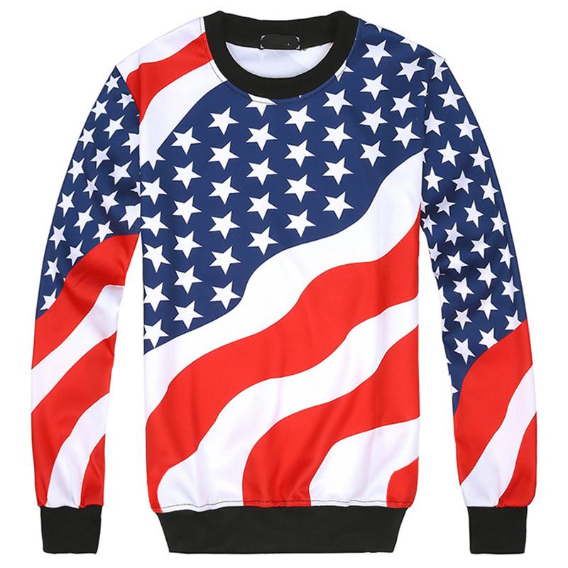 sweat drapeau usa noir
