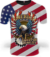 t shirt america