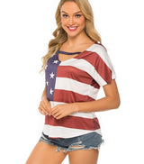 t shirt americain femme elegant