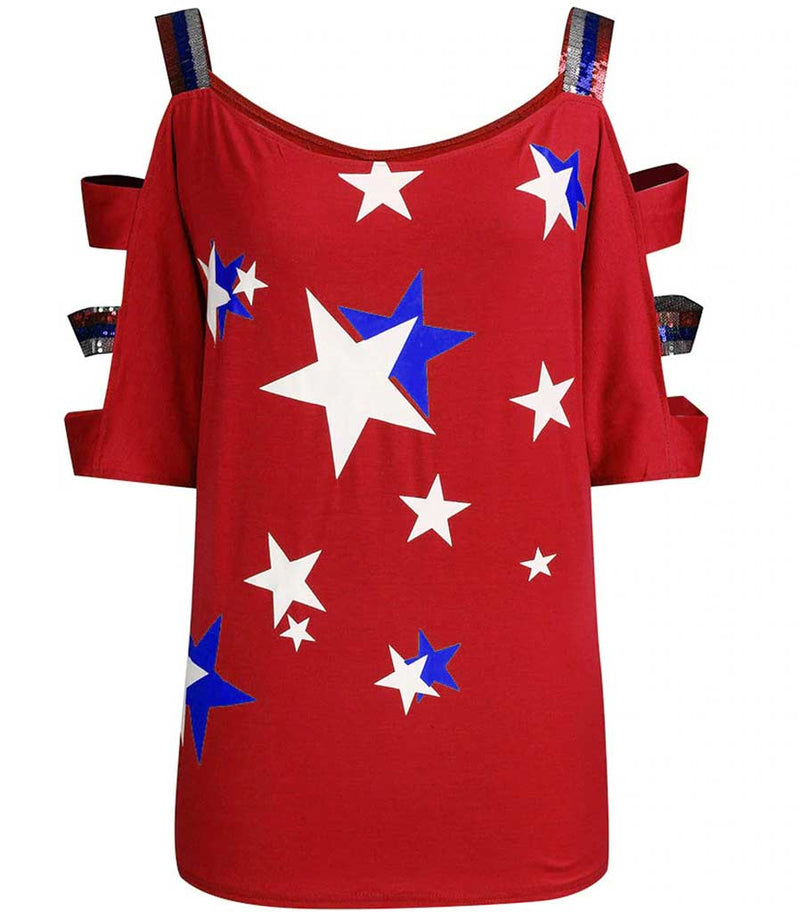 t shirt etoiles americaines