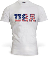 t shirt motif américain