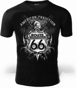 t shirt route 66 homme