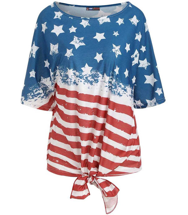t shirt style américain femme