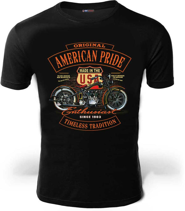t shirt style américain
