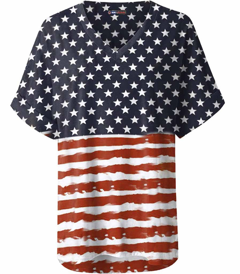 t shirt usa col v