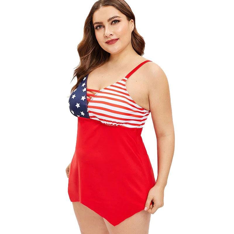 tankini americain femme ronde
