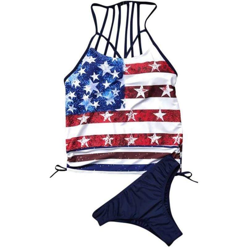 tankini drapeau usa