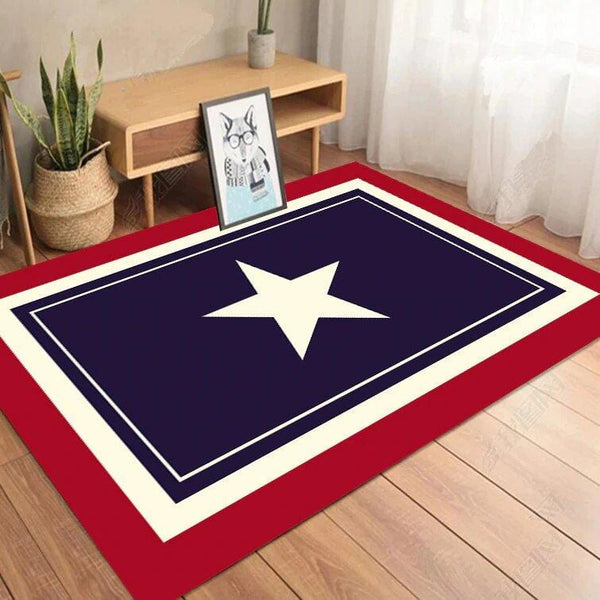 tapis drapeau us