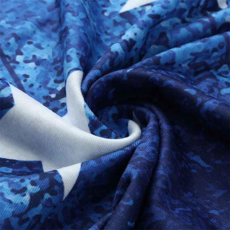 tissu motif americain