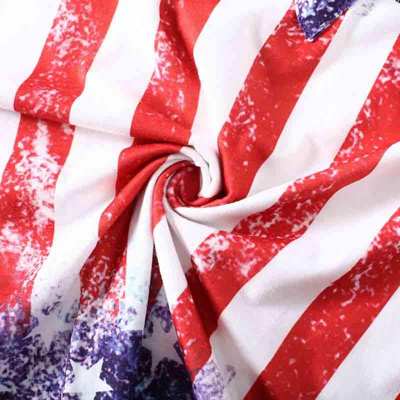 tissu motif americain