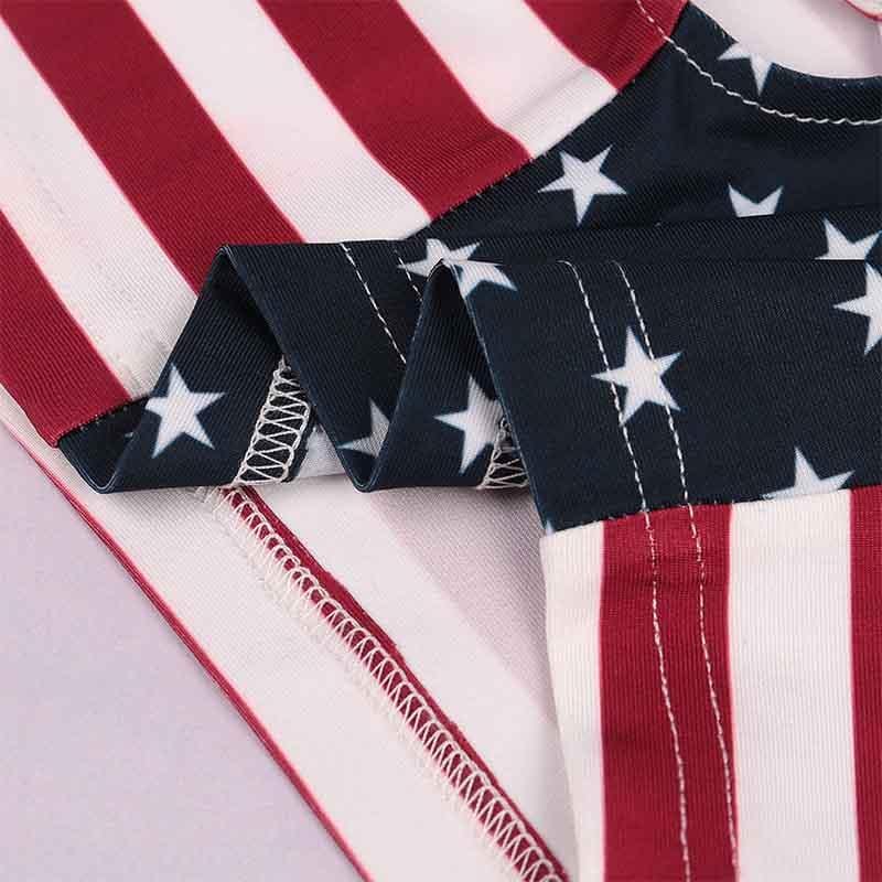 tissu motif banniere usa
