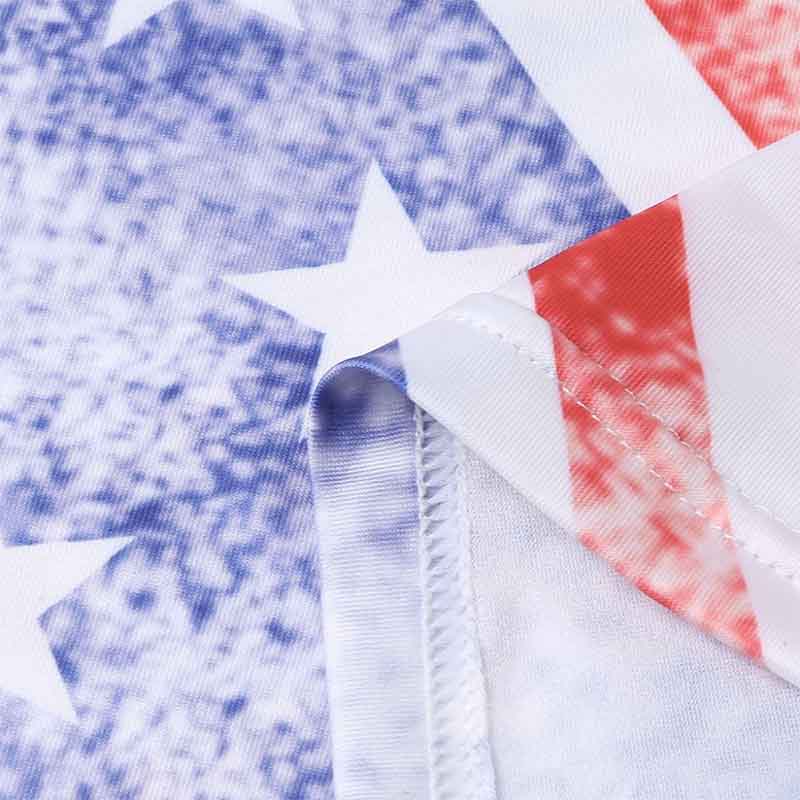 tissu motif drapeau us