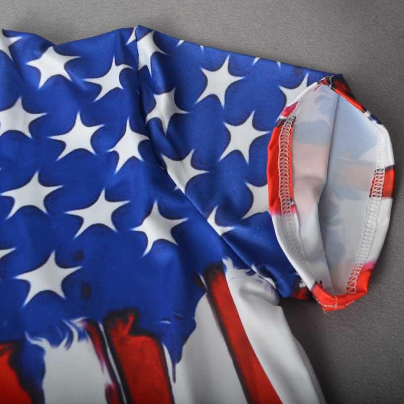 tissu t shirt etendard us