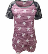 Top Camouflage Américain