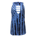 top decollete us bleu