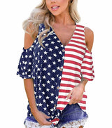 top drapeau americain pour femme
