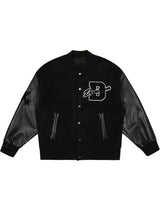 veste baseball noire