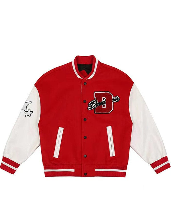 veste baseball rouge