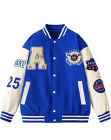 veste college bleue