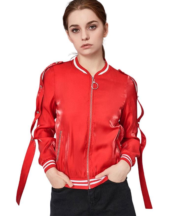 veste femme fashion de style college americain