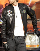 veste style aviateur usa