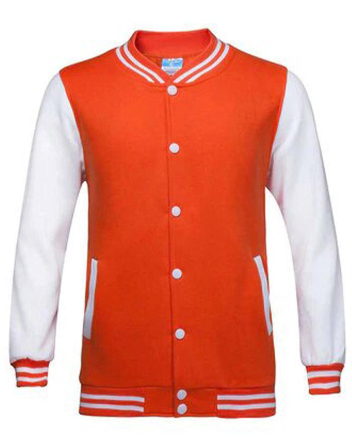 veste universitaire amerique orange